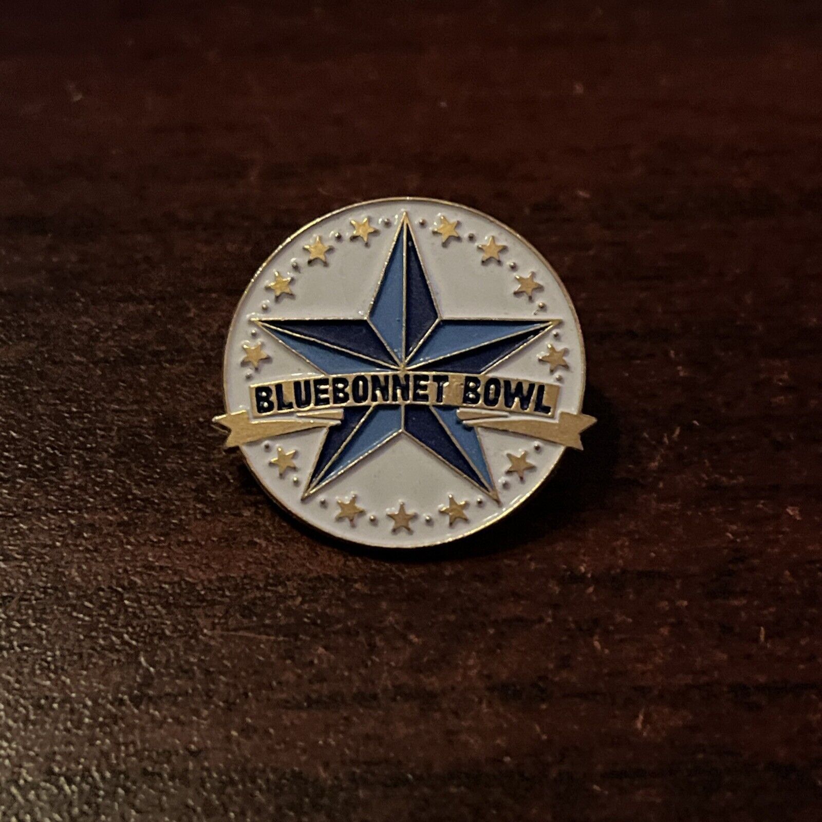 Bluebonnet Bowl College Football Lapel Hat Pin Bluebonnet Bowl College Football Lapel Hat Pin